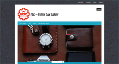 Desktop Screenshot of everydaycarry.pl